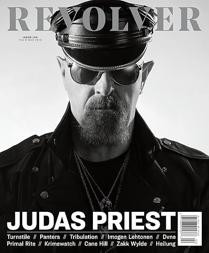 Revolver Magazine (February/March, 2018) Judas Priest Cover