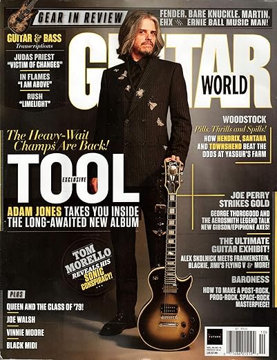 Guitar World Magazine (October, 2019) Tool - Tom Morello Cover