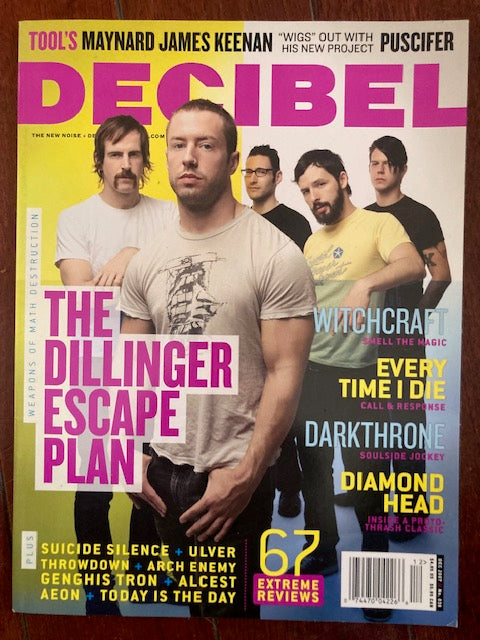 Decibel Magazine Cover: Tool December 2007