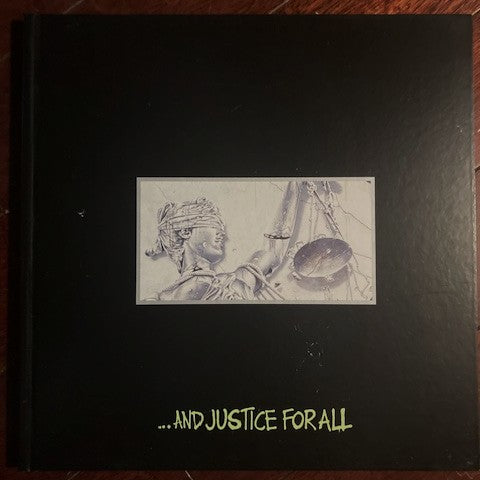 ...And Justice For All - Metallica - Hardcover Book