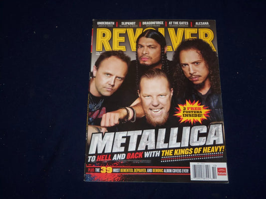 Metallica - Revolver Magazine No. 73 October 2008 Metallica Cover